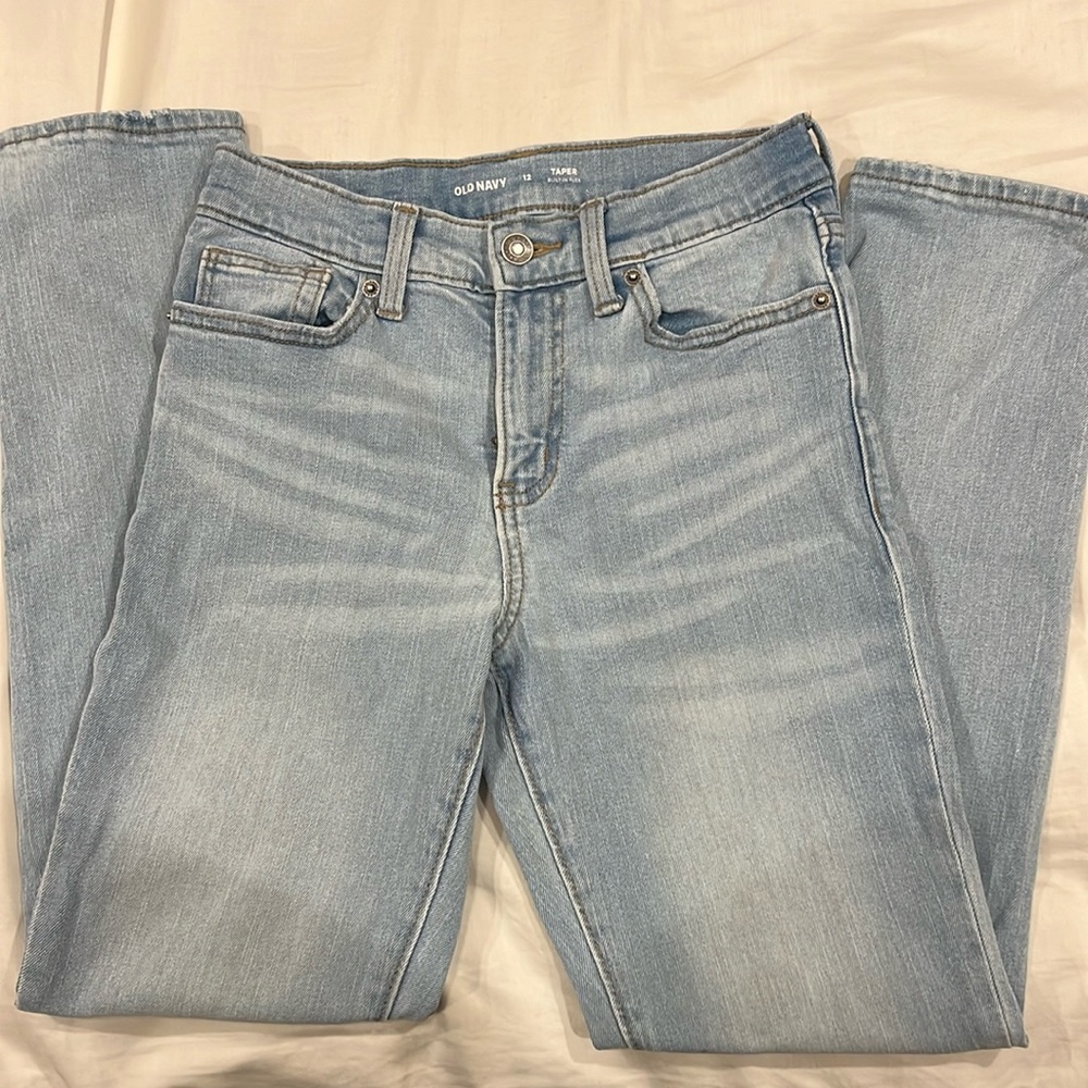 Old Navy boys Taper Jeans.